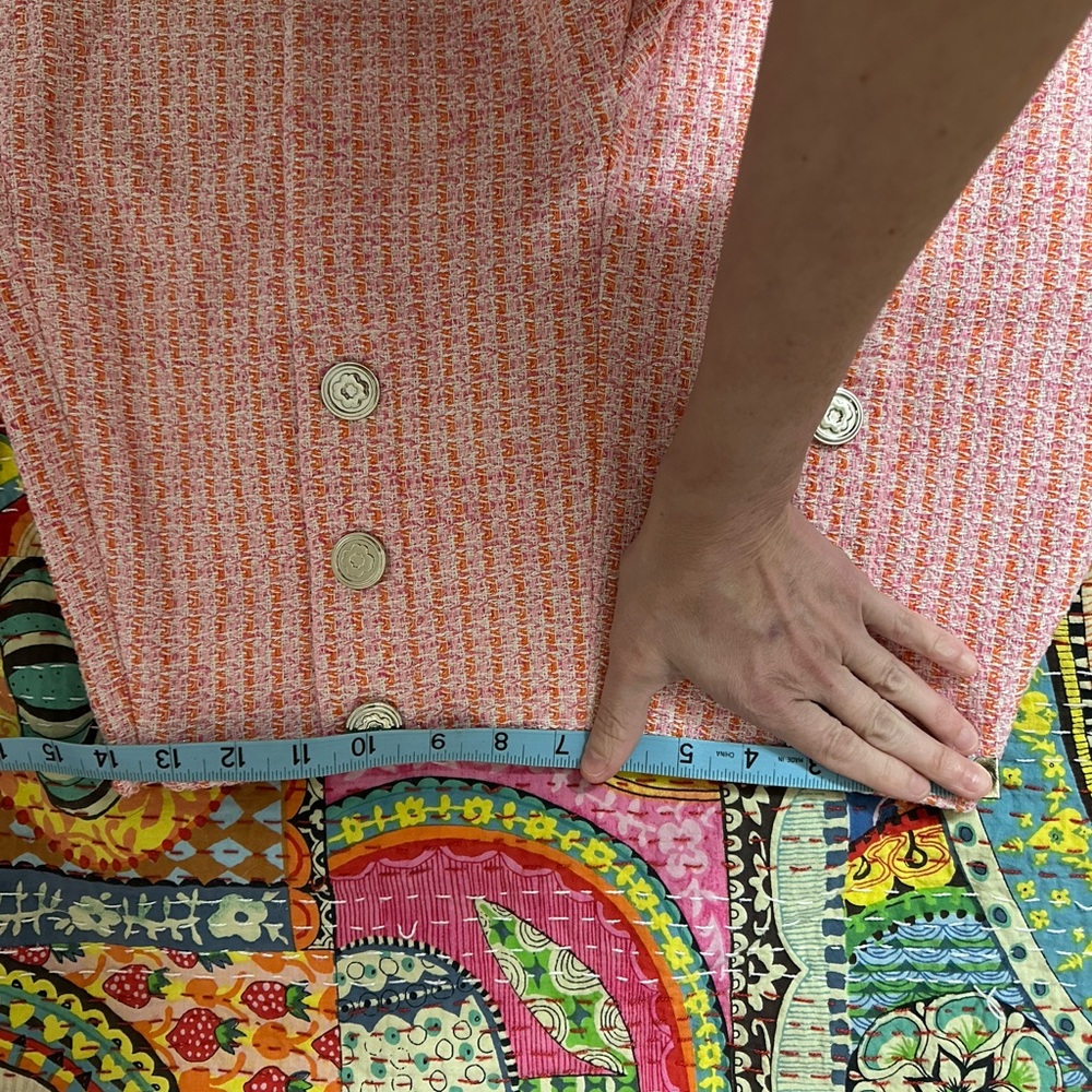 Maje Tweed Style High rise shorts - Picture 5 of 10
